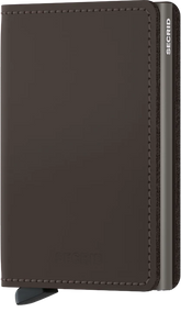 Secrid Slimwallet Matte Truffle mit Gravur - SM-Truffle